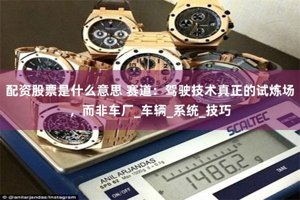 配资股票是什么意思 赛道：驾驶技术真正的试炼场，而非车厂_车辆_系统_技巧