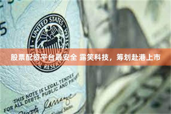 股票配资平台最安全 露笑科技，筹划赴港上市