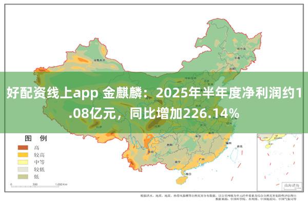 好配资线上app 金麒麟：2025年半年度净利润约1.08亿元，同比增加226.14%