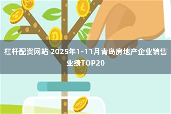 杠杆配资网站 2025年1-11月青岛房地产企业销售业绩TOP20