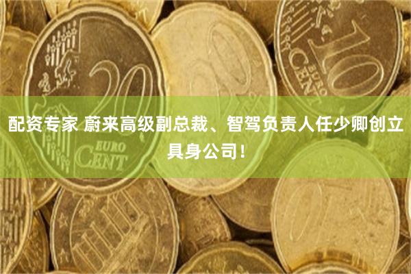 配资专家 蔚来高级副总裁、智驾负责人任少卿创立具身公司！