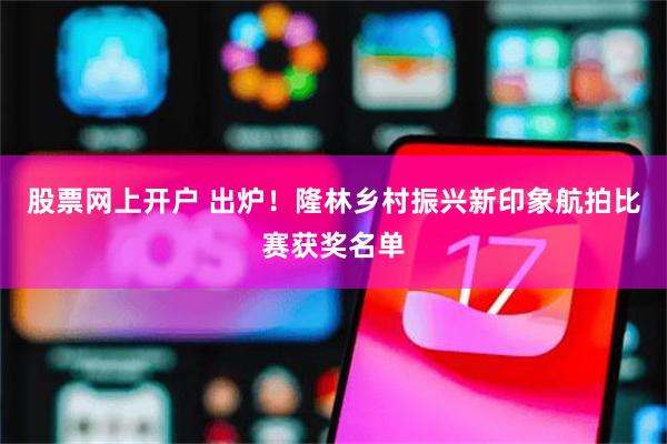 股票网上开户 出炉！隆林乡村振兴新印象航拍比赛获奖名单