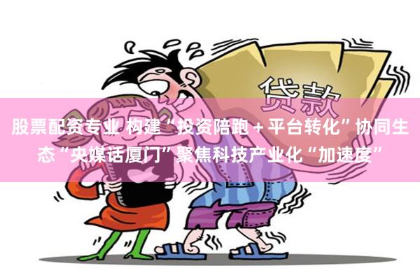 股票配资专业 构建“投资陪跑+平台转化”协同生态“央媒话厦门”聚焦科技产业化“加速度”